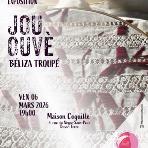 VERNISSAGE - Vendredi 6 mars 2026 19h00 - Maison Coquille